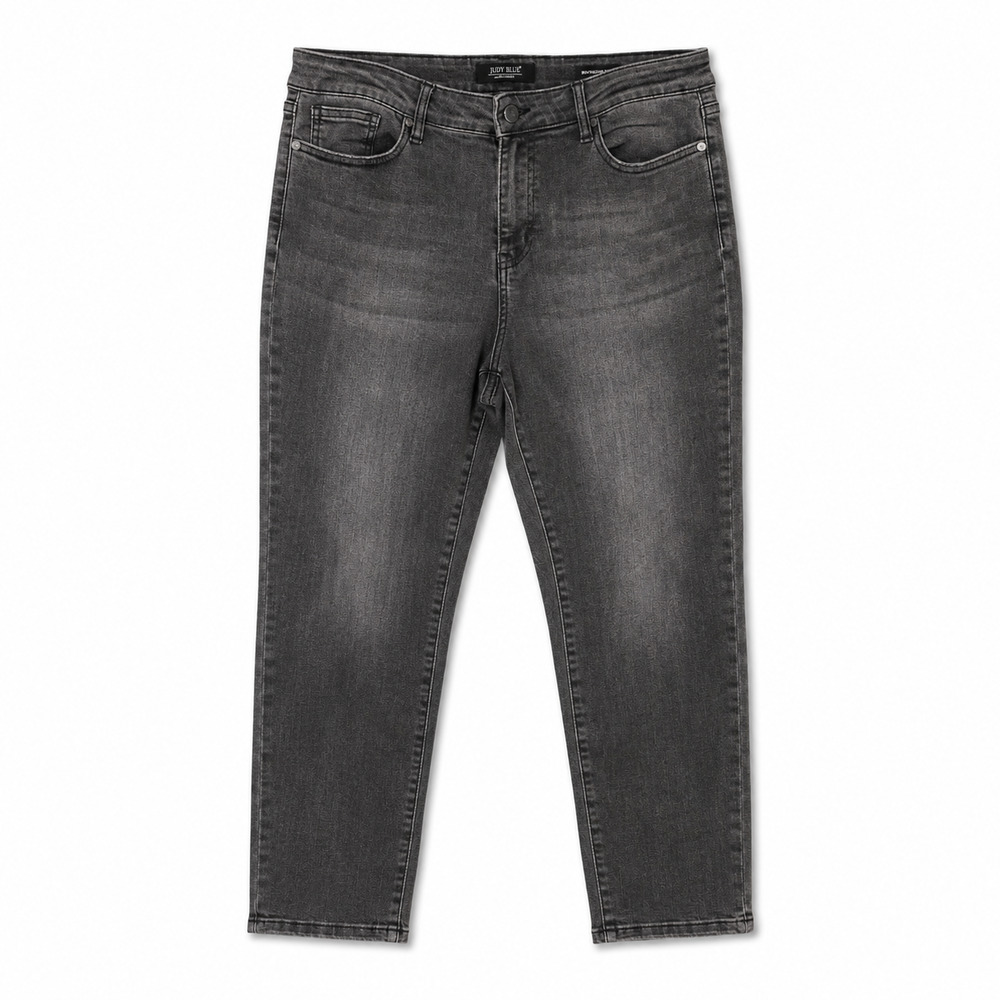 Judy Blue Jeans Womens Size 15/32 Faded Black Boyfriend Fit Mid Rise Stretch